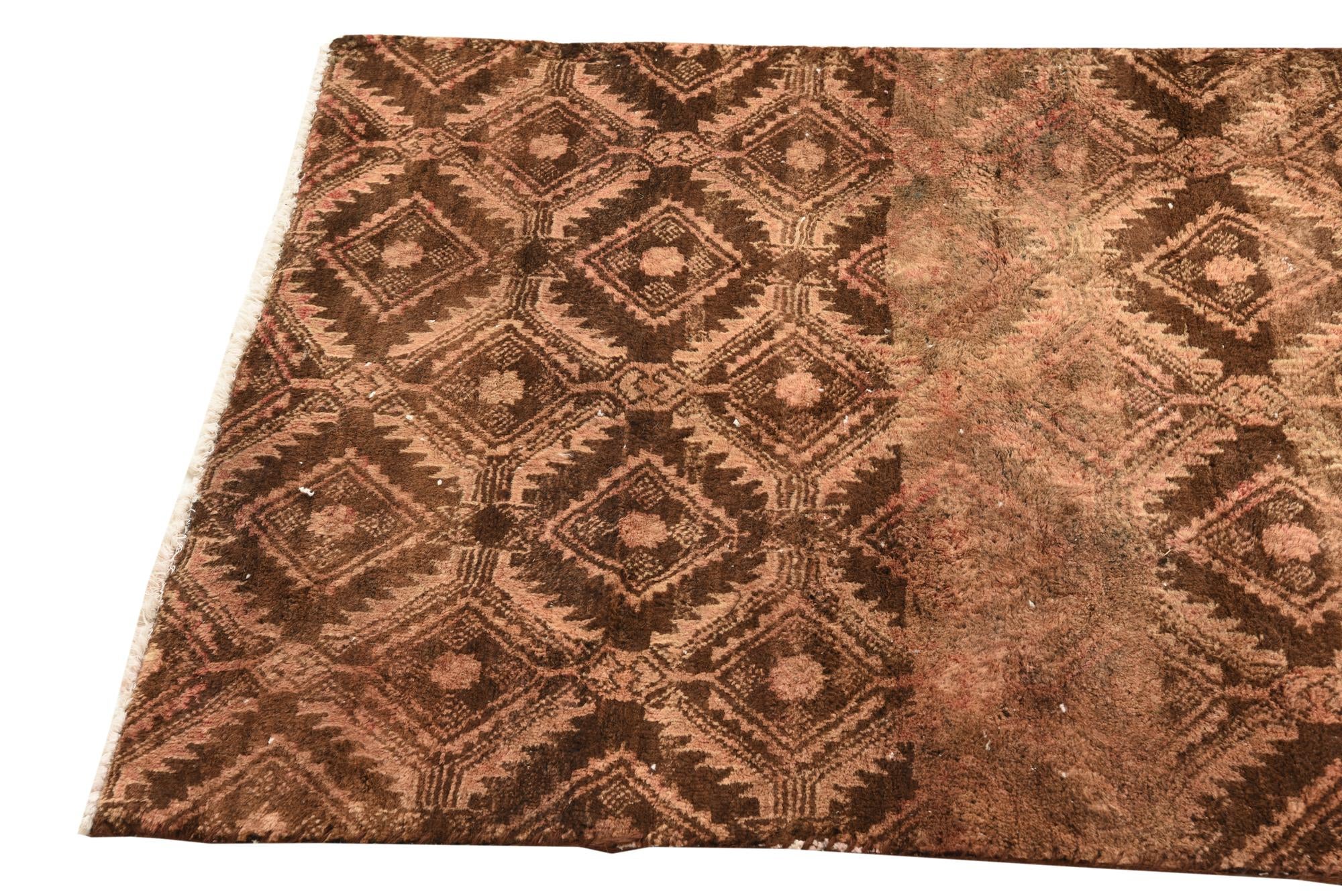 85cm x 155cm anudado a mano Ultra Vintage Alfombra Persa Lana Pasillera