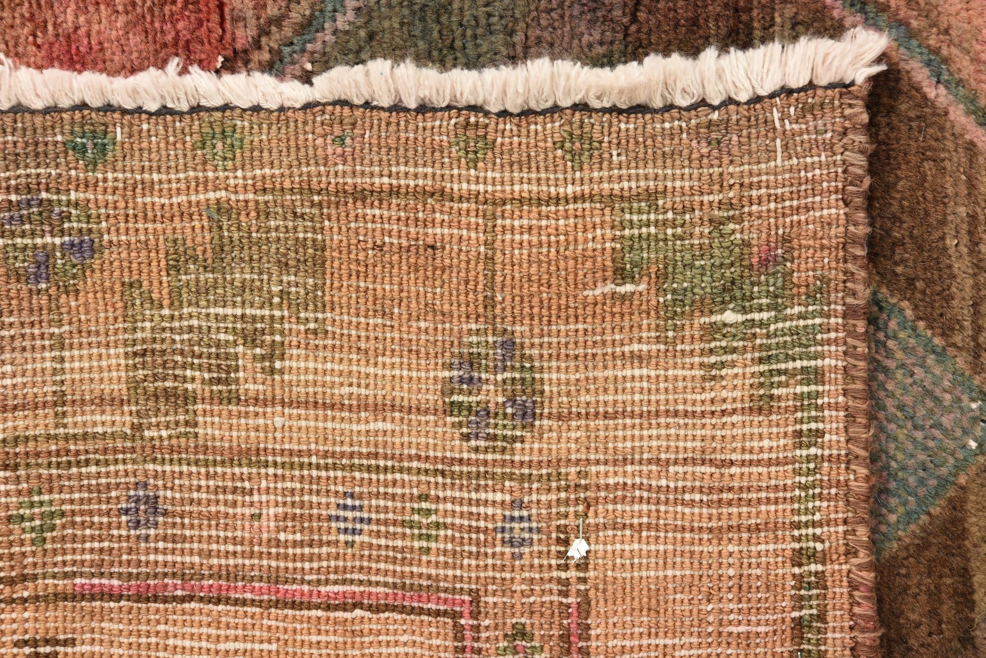 4' x 10' 1 Hand Knotted Ultra Vintage Persian Wool Runner Rug