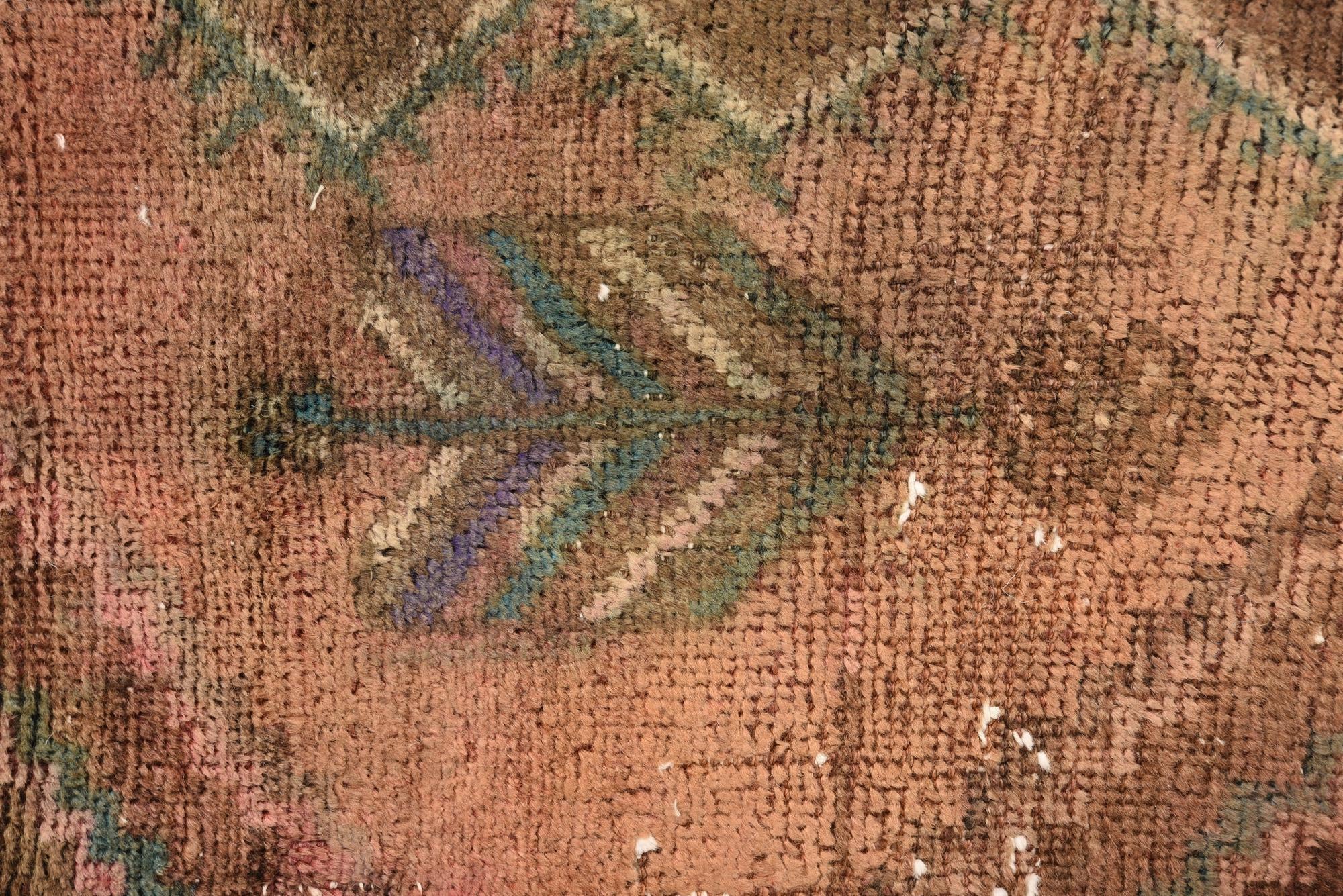 4' x 10' 1 Hand Knotted Ultra Vintage Persian Wool Runner Rug