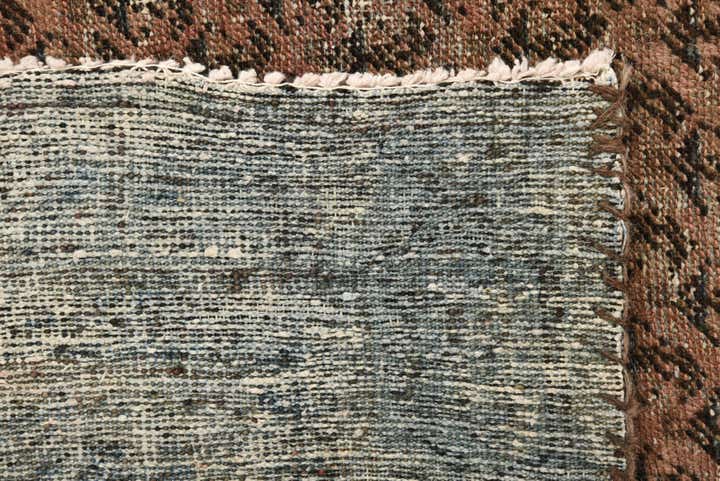 4' 8 x 10' 2 Hand Knotted Ultra Vintage Persian Wool Runner Rug
