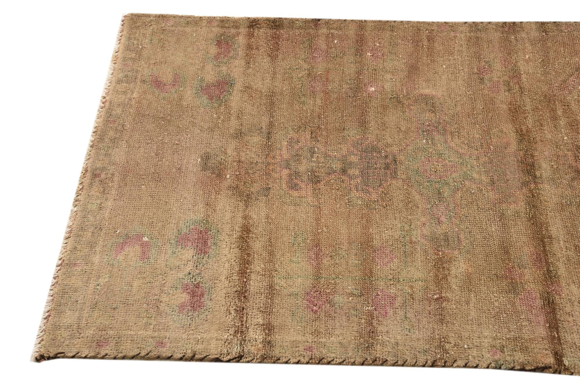 3' x 6' 8 Hand Knotted Ultra Vintage Persian Wool Runner Rug