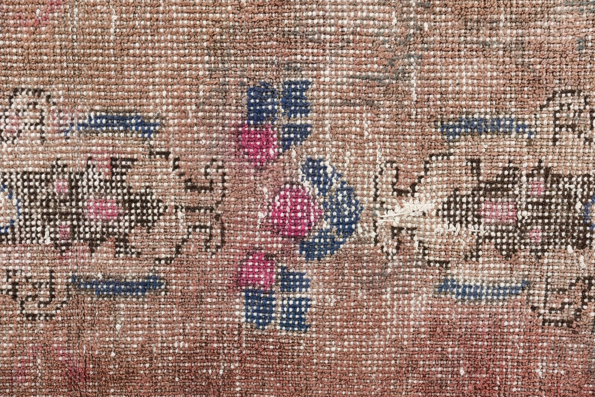 3' 6 x 8' Hand Knotted Ultra Vintage Persian Wool Runner Rug