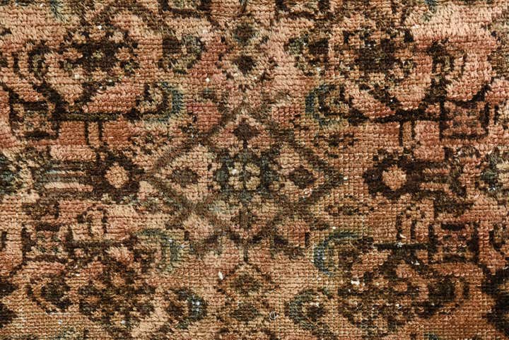 105cm x 265cm anudado a mano Ultra Vintage Alfombra Persa Lana Pasillera