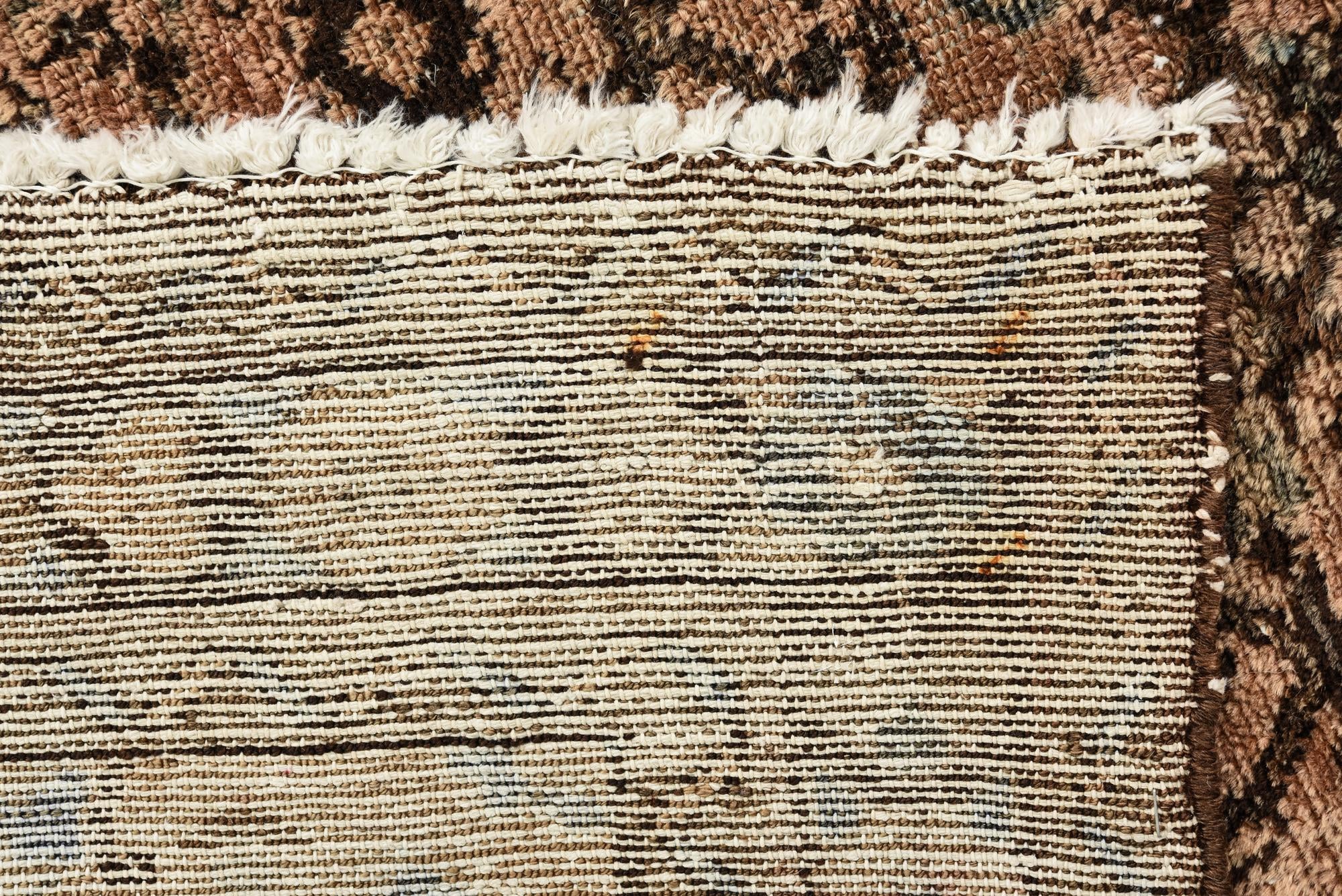 105cm x 265cm anudado a mano Ultra Vintage Alfombra Persa Lana Pasillera