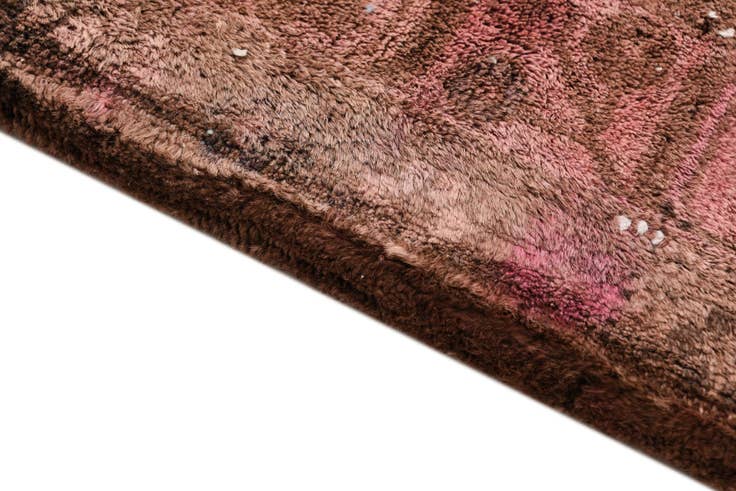 Detail image of 4' 3 x 9' 6 Hand Knotted Ultra Vintage Persian Wool Runner Rug