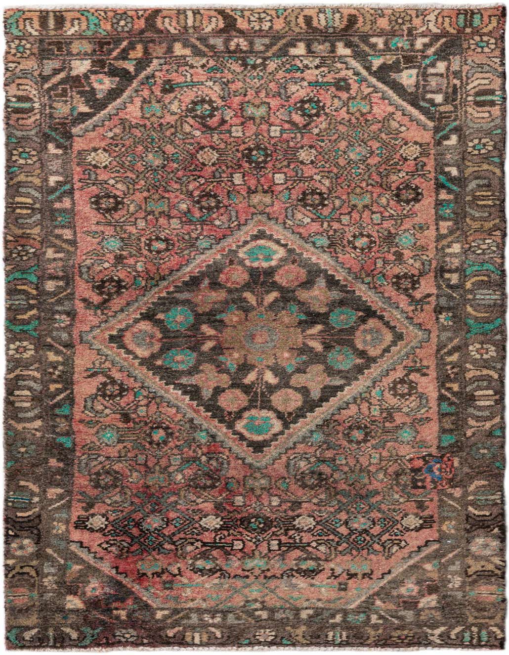 Primary image 3' x 5' 10  Hand Knotted Ultra Vintage Persian Wool Runner Rug