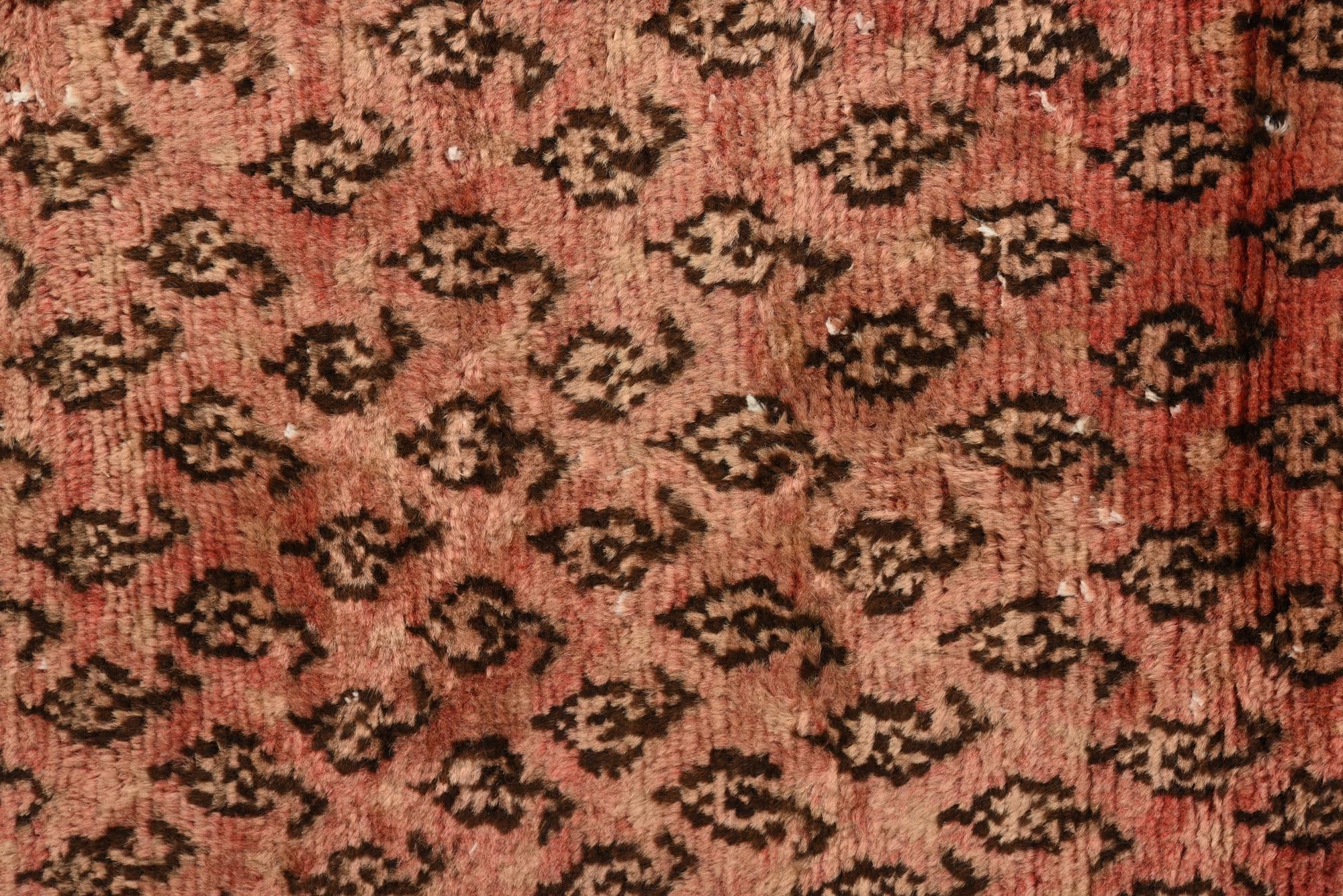 3' 8 x 10' 2 Hand Knotted Ultra Vintage Persian Wool Runner Rug