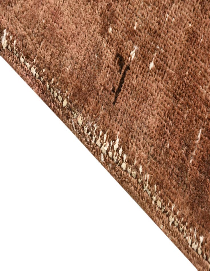 Detail image of 3' 6 x 11' 5  Hand Knotted Ultra Vintage Persian Wool Runner Rug