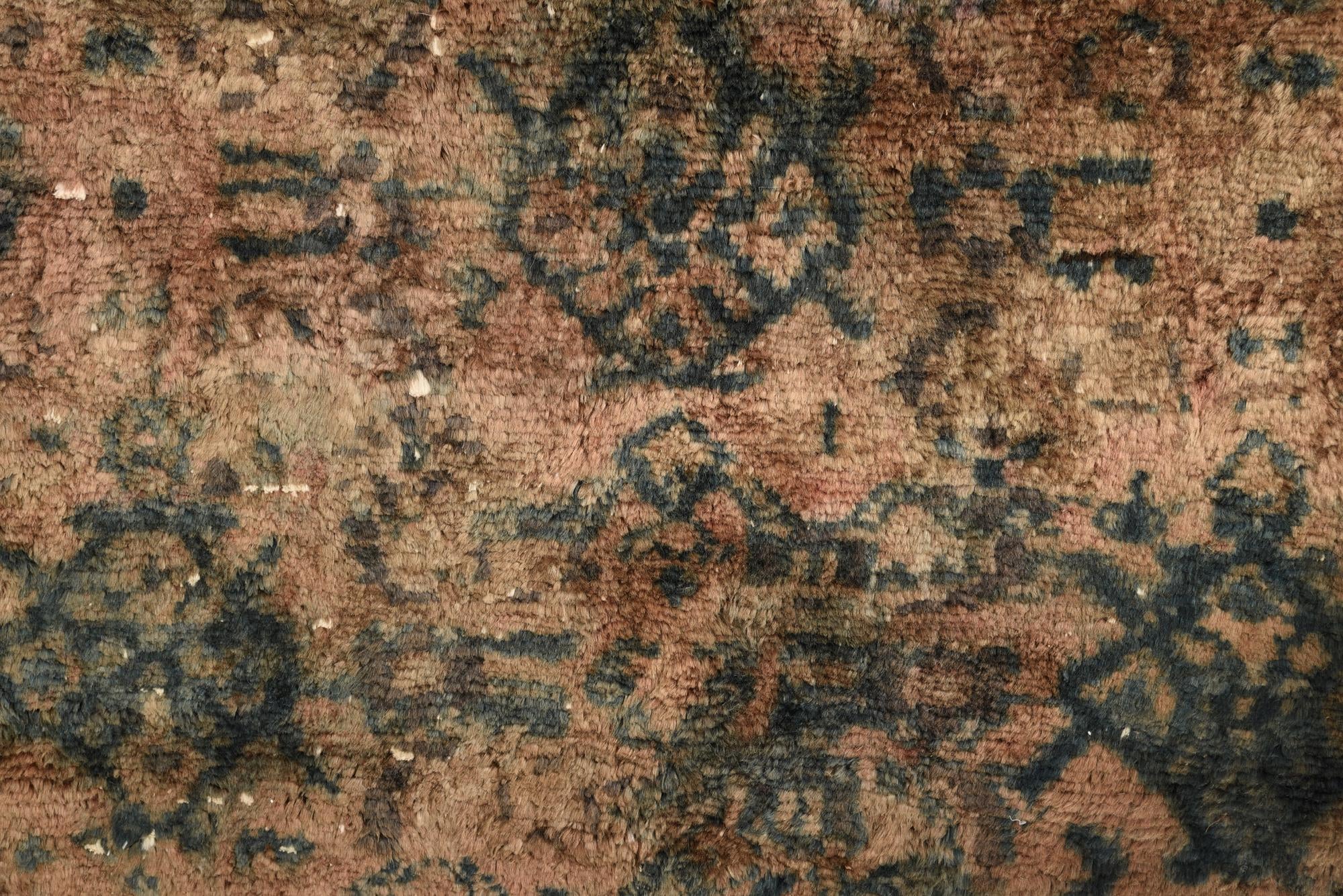 3' 9 x 12' 2 Hand Knotted Ultra Vintage Persian Wool Runner Rug