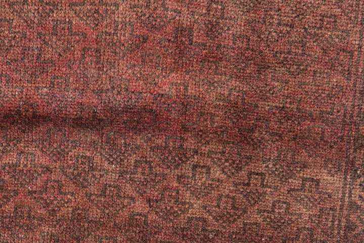 2' 8 x 6' 10 Hand Knotted Ultra Vintage Persian Wool Runner Rug