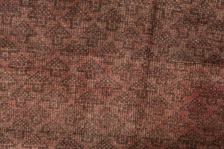 2' 8 x 6' 10 Hand Knotted Ultra Vintage Persian Wool Runner Rug