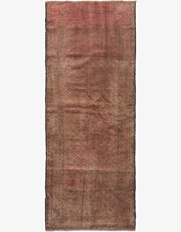 2' 8 x 6' 10 Hand Knotted Ultra Vintage Persian Wool Runner Rug