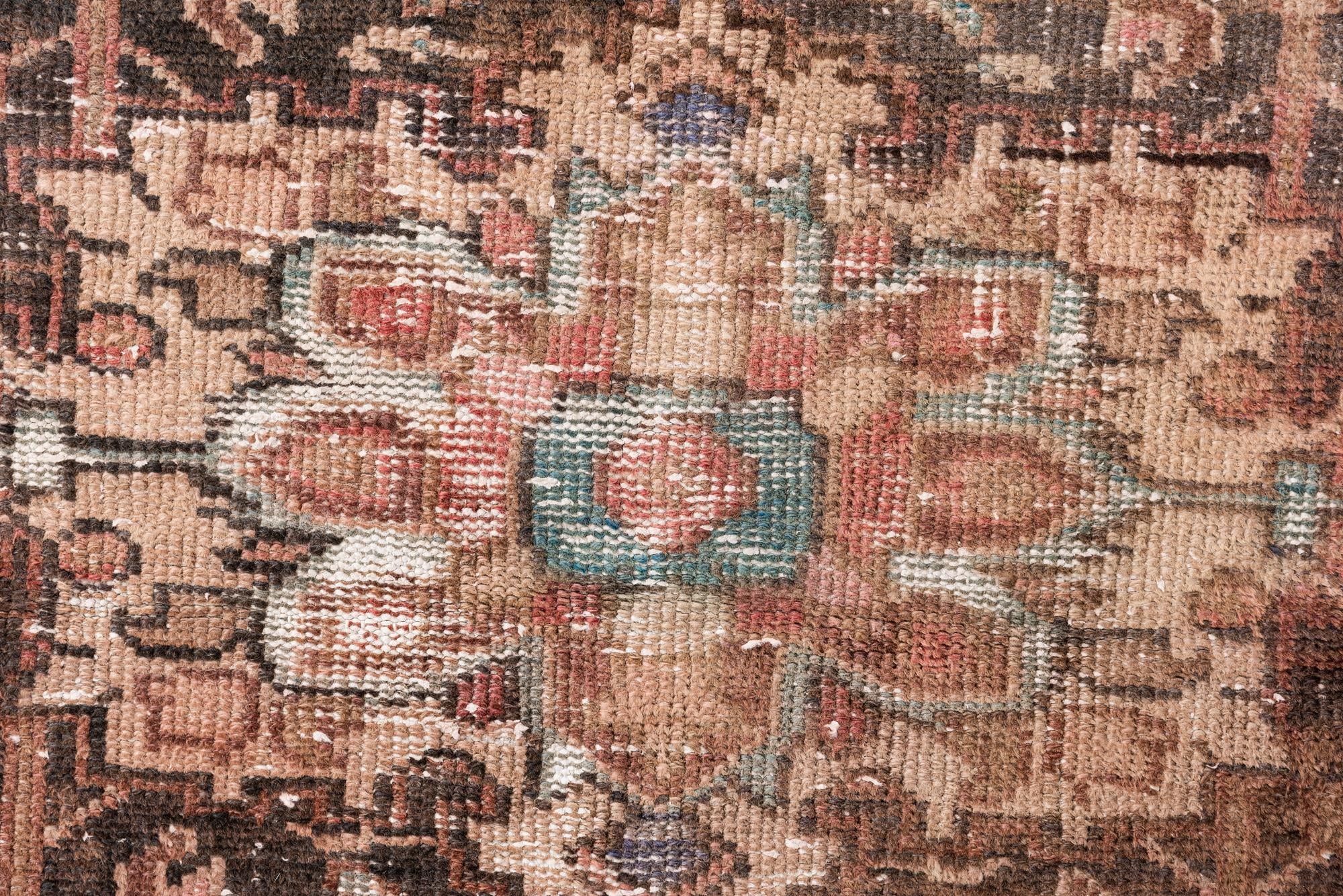 3' 3 x 6' 7 Hand Knotted Ultra Vintage Persian Wool Runner Rug