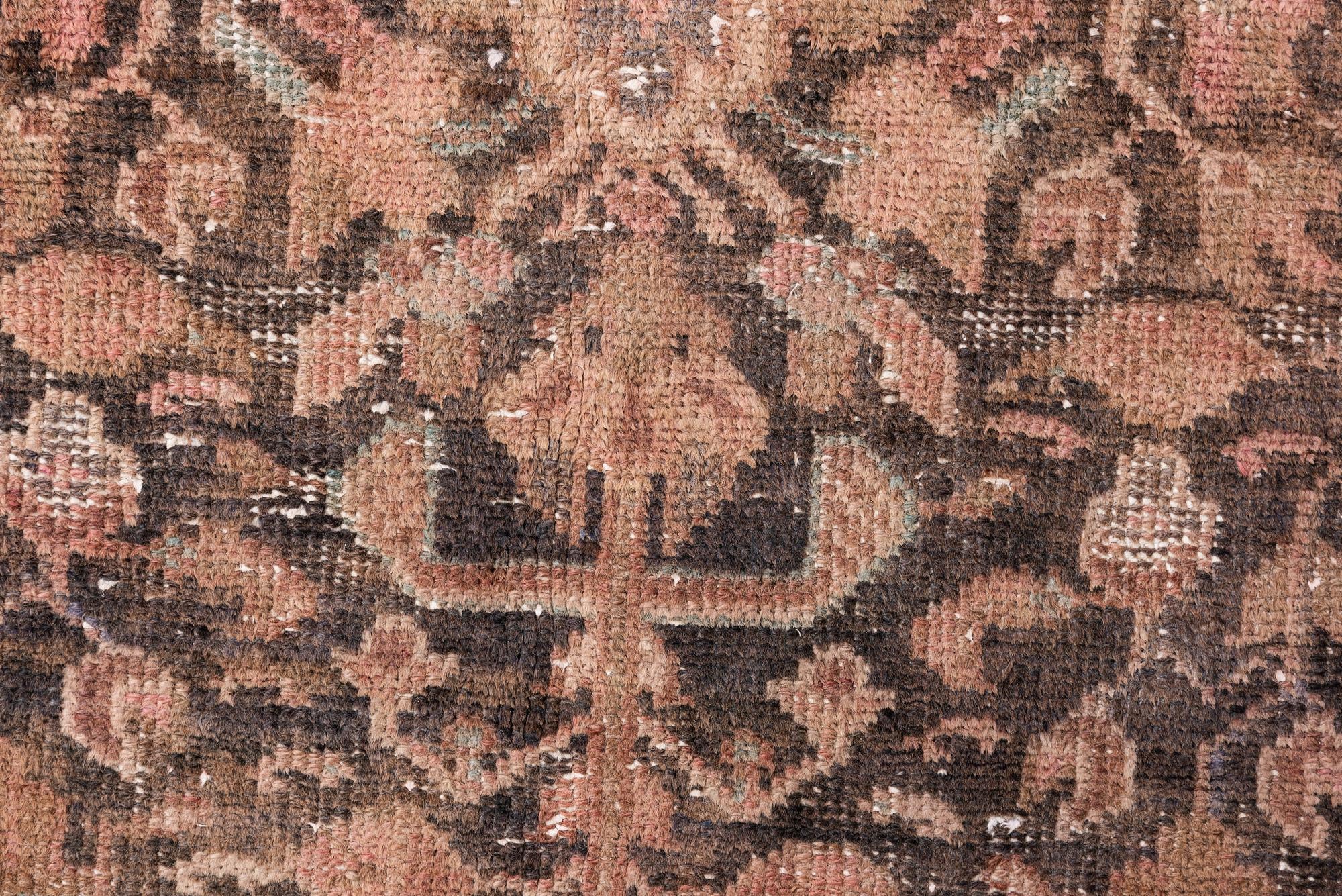 3' 3 x 6' 7 Hand Knotted Ultra Vintage Persian Wool Runner Rug