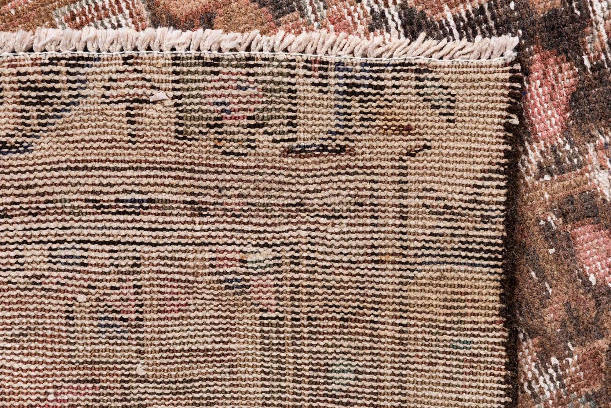 3' 3 x 6' 7 Hand Knotted Ultra Vintage Persian Wool Runner Rug