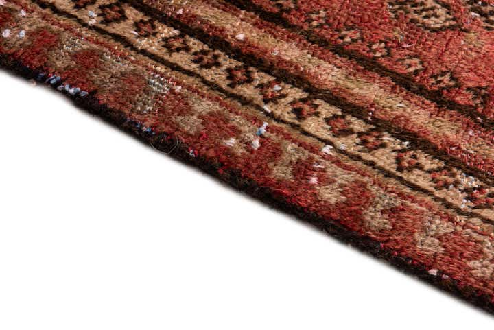 3' 3 x 6' 8 Hand Knotted Ultra Vintage Persian Wool Runner Rug