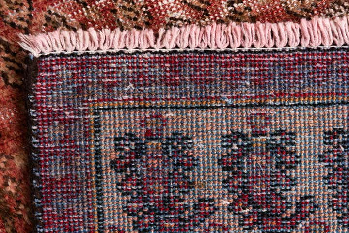 3' 3 x 6' 8 Hand Knotted Ultra Vintage Persian Wool Runner Rug