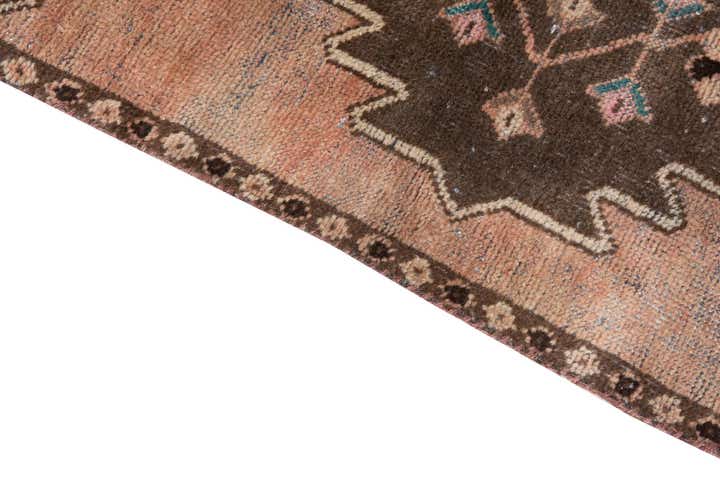 3' 1 x 6' Hand Knotted Ultra Vintage Persian Wool Runner Rug