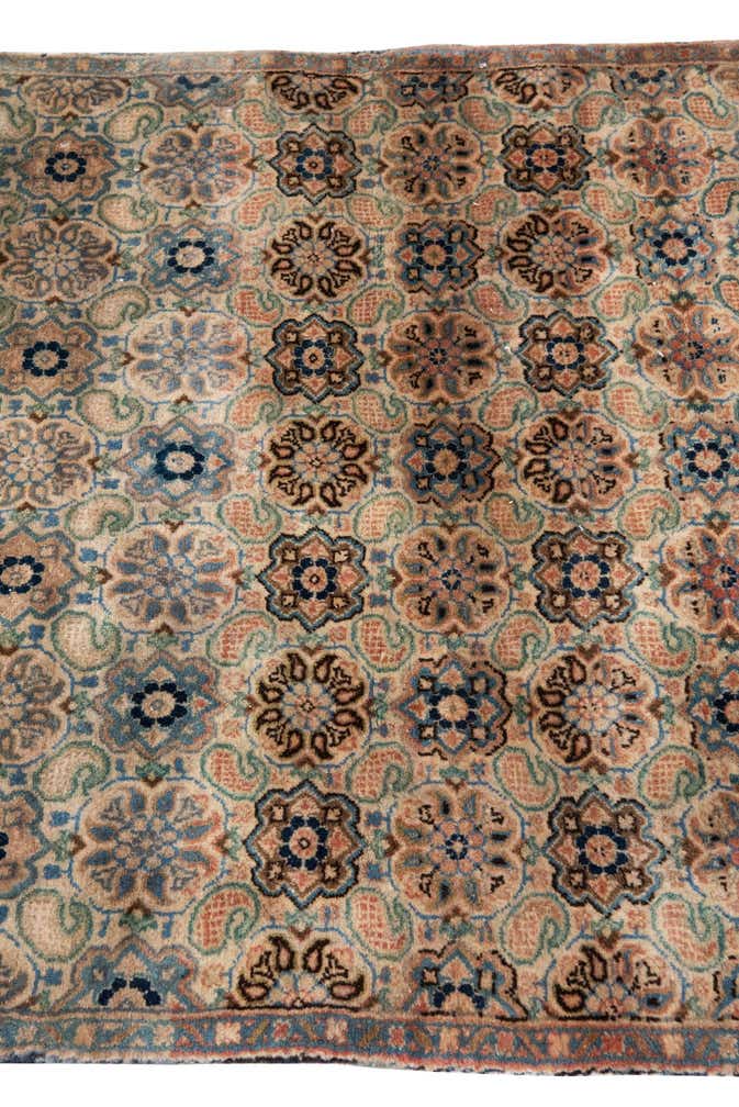 3' 2 x 5' 3 Hand Knotted Ultra Vintage Persian Wool Runner Rug