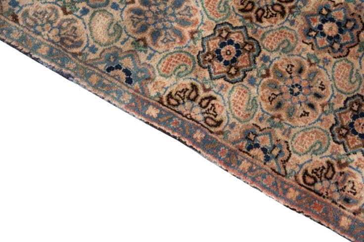 Detail image of 3' 2 x 5' 3 Hand Knotted Ultra Vintage Persian Wool Runner Rug