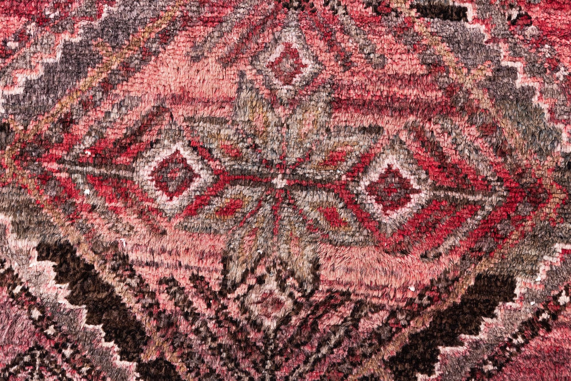 3' 6 x 7' 10 Hand Knotted Ultra Vintage Persian Wool Runner Rug
