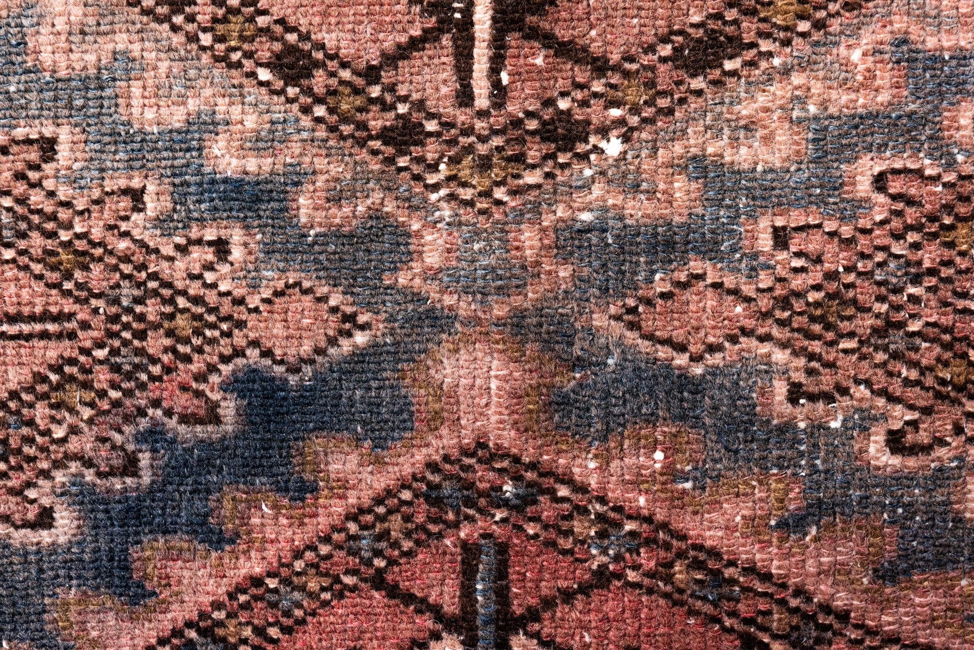 3' 6 x 9' 10 Hand Knotted Ultra Vintage Persian Wool Runner Rug