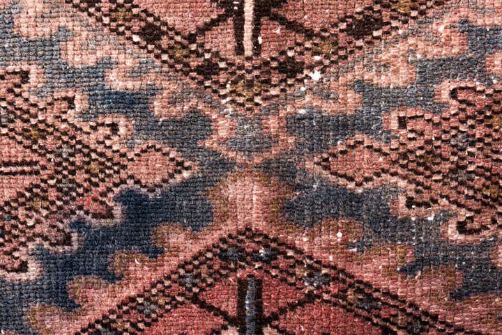 3' 6 x 9' 10 Hand Knotted Ultra Vintage Persian Wool Runner Rug