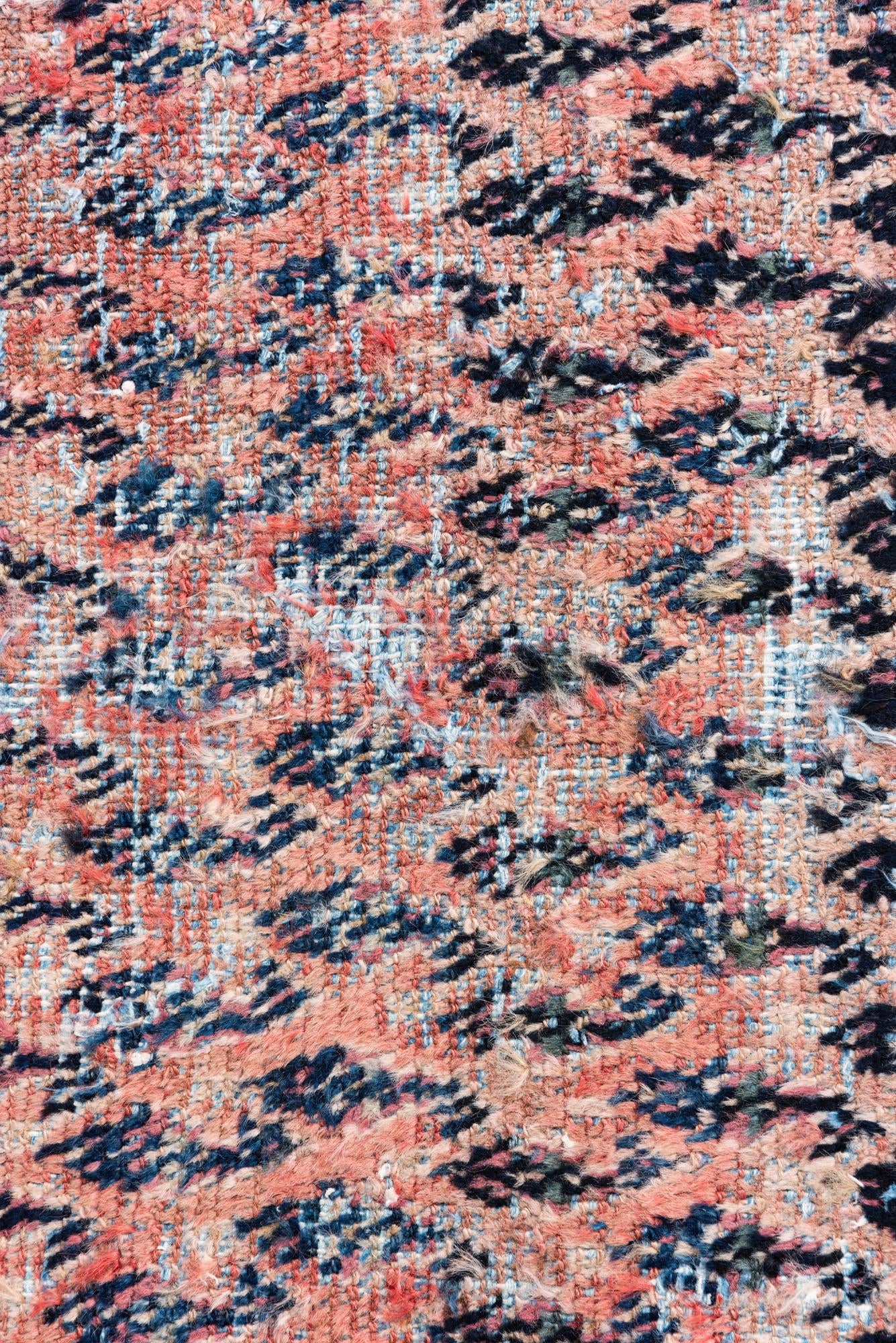 3' 7 x 9' 7 Hand Knotted Ultra Vintage Persian Wool Runner Rug
