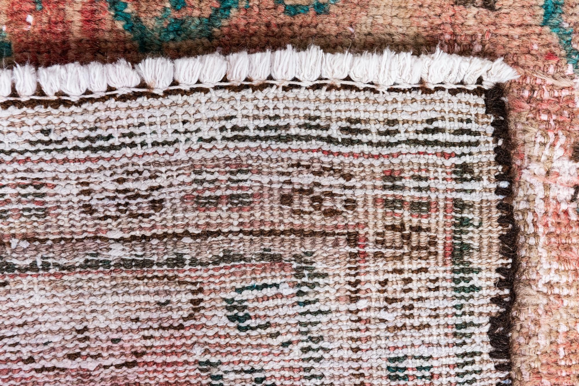 3' 4 x 10' 1 Hand Knotted Ultra Vintage Persian Wool Runner Rug
