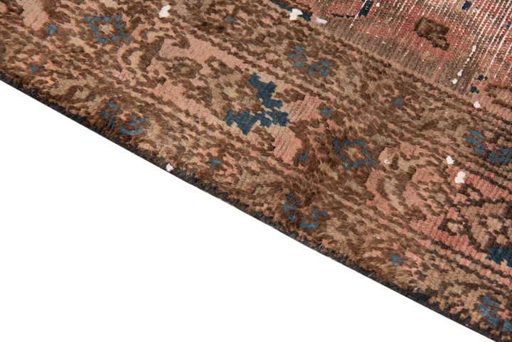 3' 6 x 10' 3 Hand Knotted Ultra Vintage Persian Wool Runner Rug