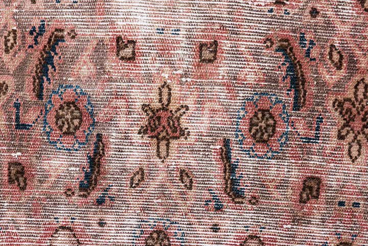 3' 6 x 10' 3 Hand Knotted Ultra Vintage Persian Wool Runner Rug