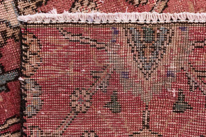 3' 6 x 7' 2 Hand Knotted Ultra Vintage Persian Wool Runner Rug