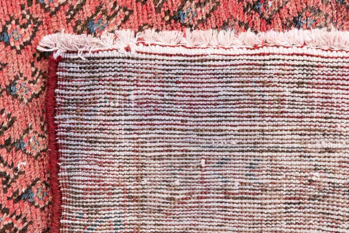 3' 7 x 10' 1 Hand Knotted Ultra Vintage Persian Wool Runner Rug