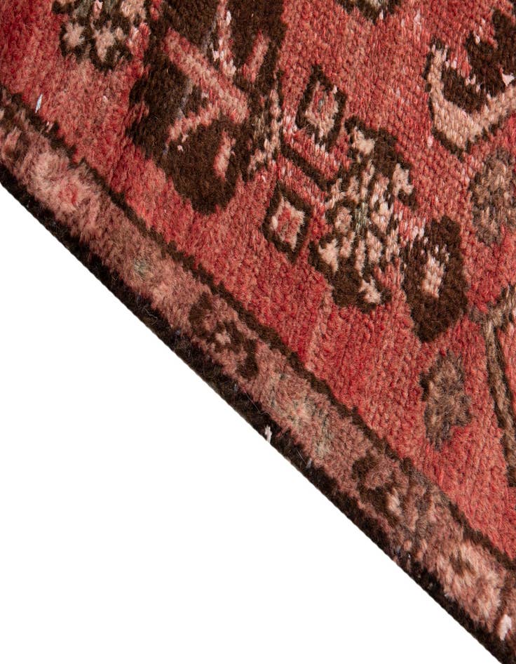 Detail image of 2' 6 x 9' 1  Hand Knotted Ultra Vintage Persian Wool Runner Rug