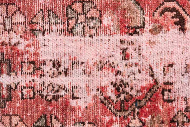 2' 6 x 9' 1 Hand Knotted Ultra Vintage Persian Wool Runner Rug