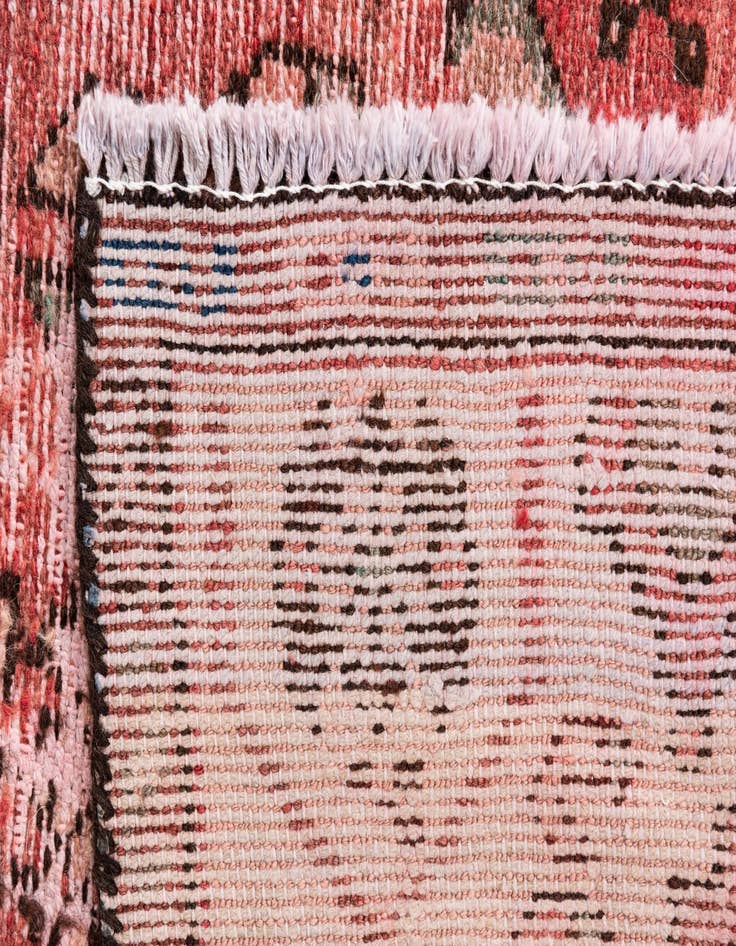 Detail image of 2' 6 x 9' 1  Hand Knotted Ultra Vintage Persian Wool Runner Rug