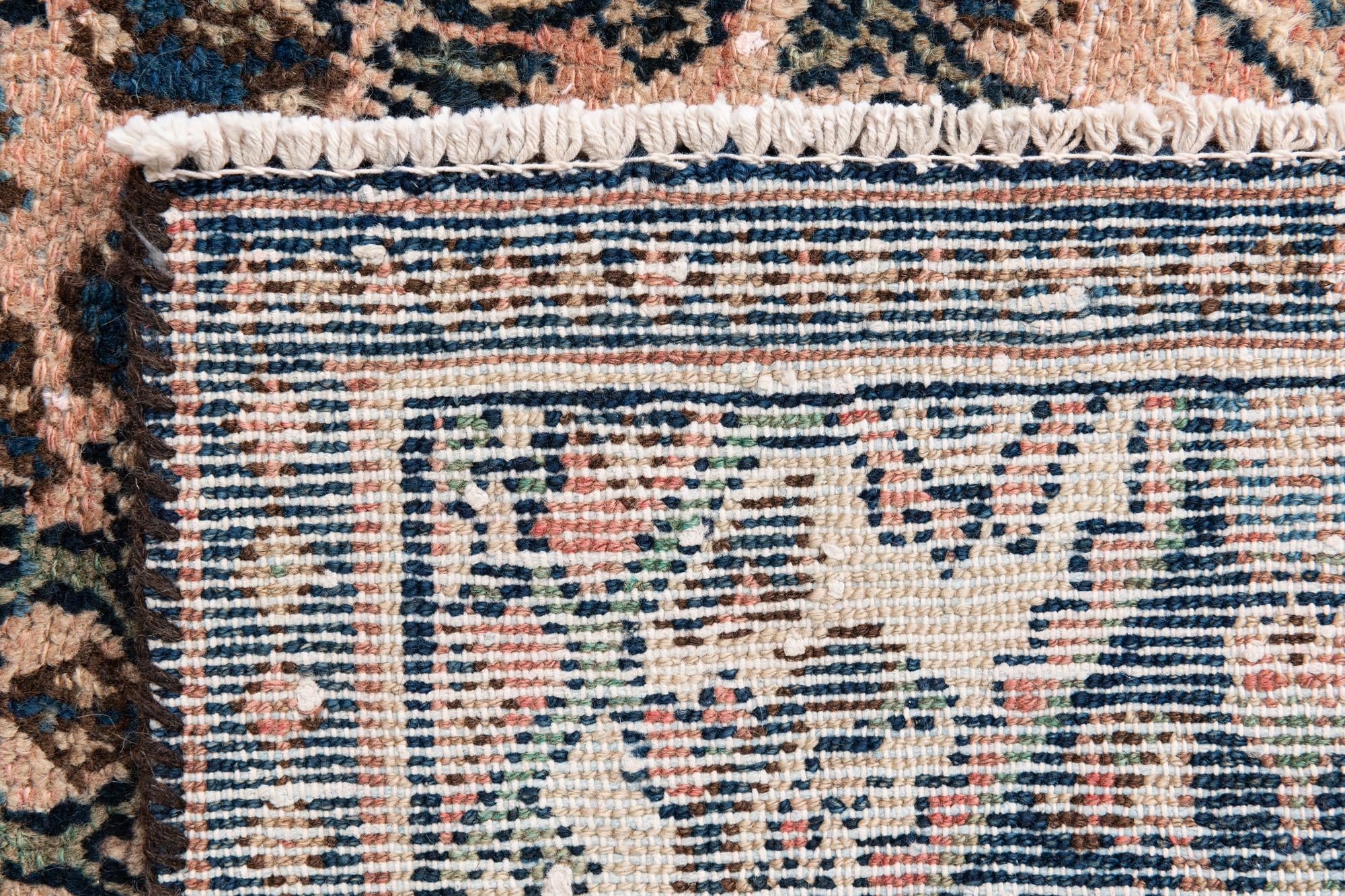 2' 8 x 9' 6 Hand Knotted Ultra Vintage Persian Wool Runner Rug