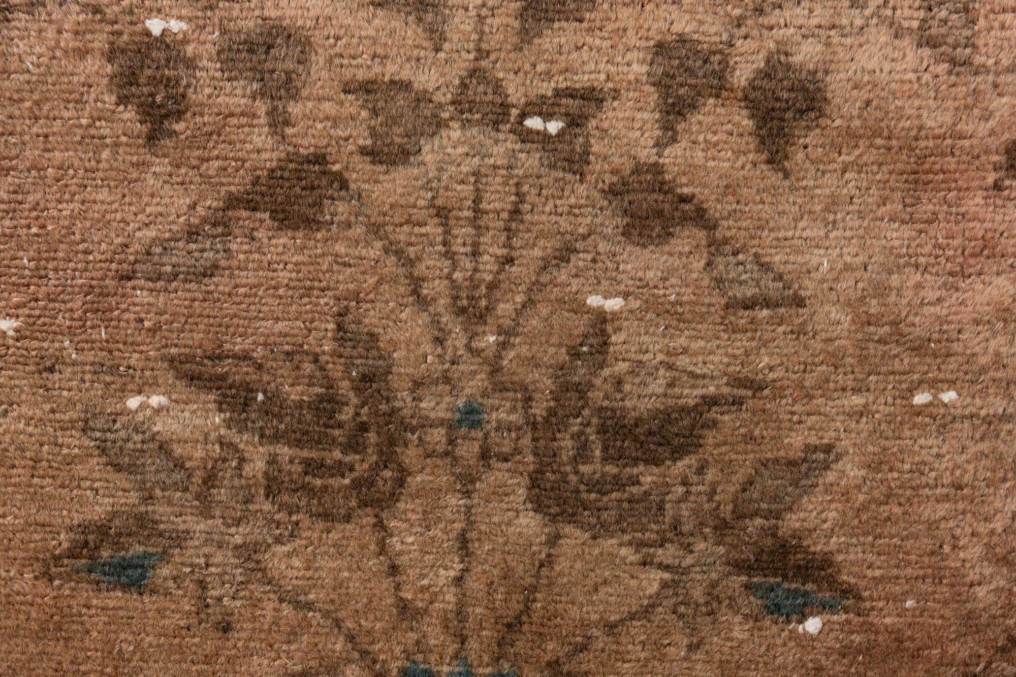 2' 10 x 8' 8 Hand Knotted Ultra Vintage Persian Wool Runner Rug