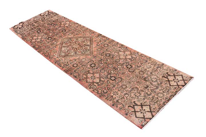 2' 2 x 7' 2 Hand Knotted Ultra Vintage Persian Wool Runner Rug