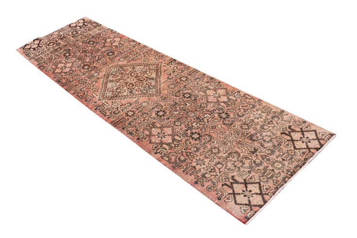 Detail image of 2' 2 x 7' 2 Hand Knotted Ultra Vintage Persian Wool Runner Rug