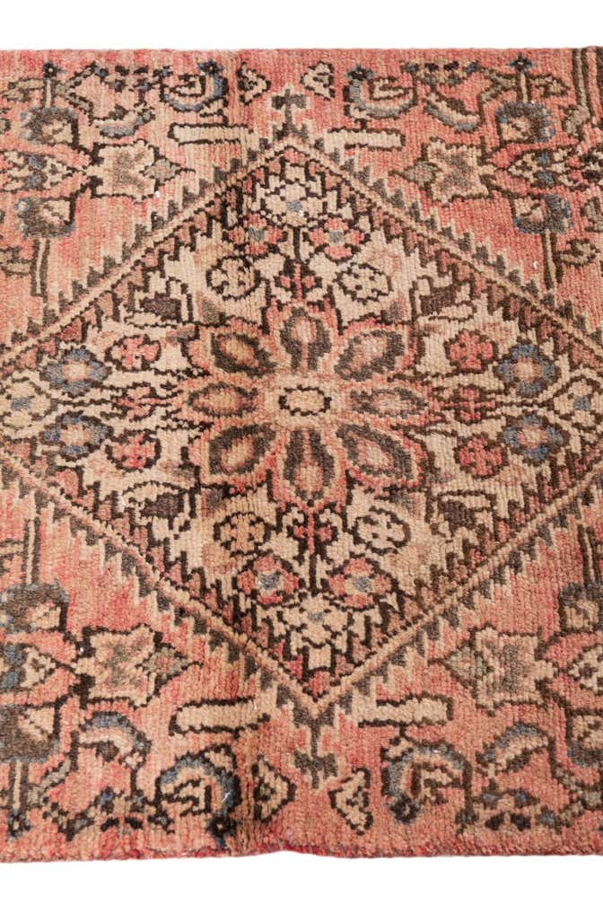 2' 2 x 7' 2 Hand Knotted Ultra Vintage Persian Wool Runner Rug