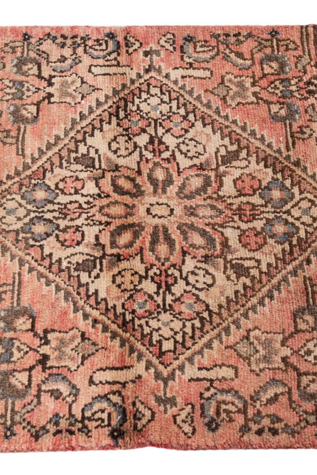 Detail image of 2' 2 x 7' 2 Hand Knotted Ultra Vintage Persian Wool Runner Rug