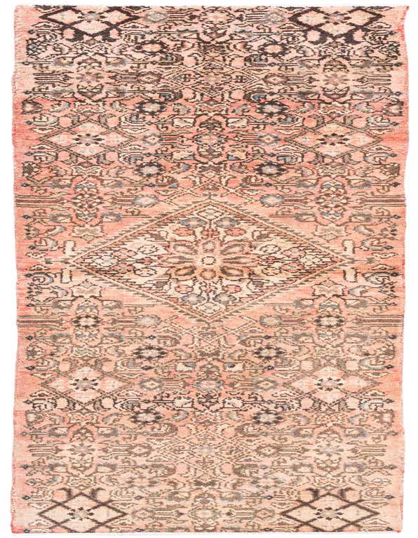 Primary image 2' 2 x 7' 2  Hand Knotted Ultra Vintage Persian Wool Runner Rug