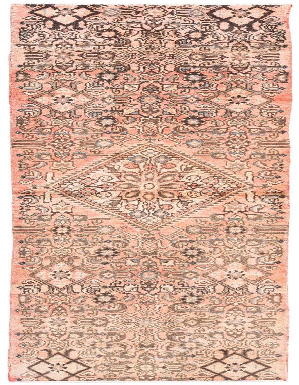 Detail image of 2' 2 x 7' 2 Hand Knotted Ultra Vintage Persian Wool Runner Rug