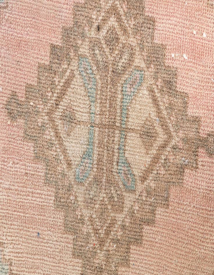 Detail image of 2' 4 x 9' 9 Hand Knotted Ultra Vintage Persian Wool Runner Rug