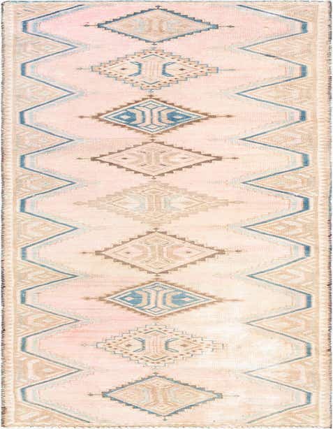 Primary image  2' 4 x 9' 9  Hand Knotted Ultra Vintage Persian Wool Runner Rug