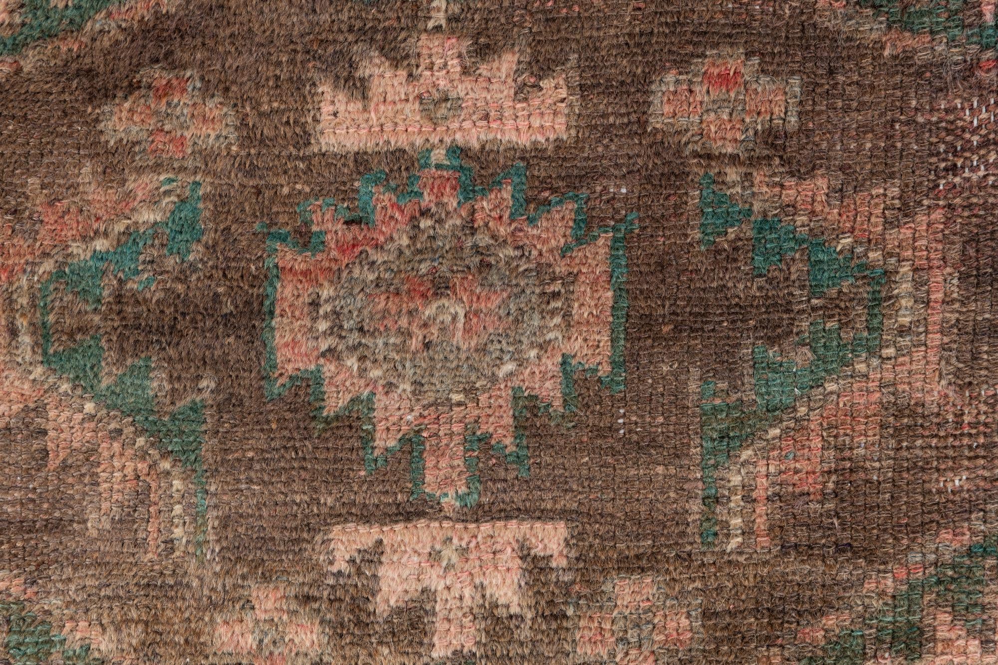 2' 10 x 5' 9 Hand Knotted Ultra Vintage Persian Wool Runner Rug