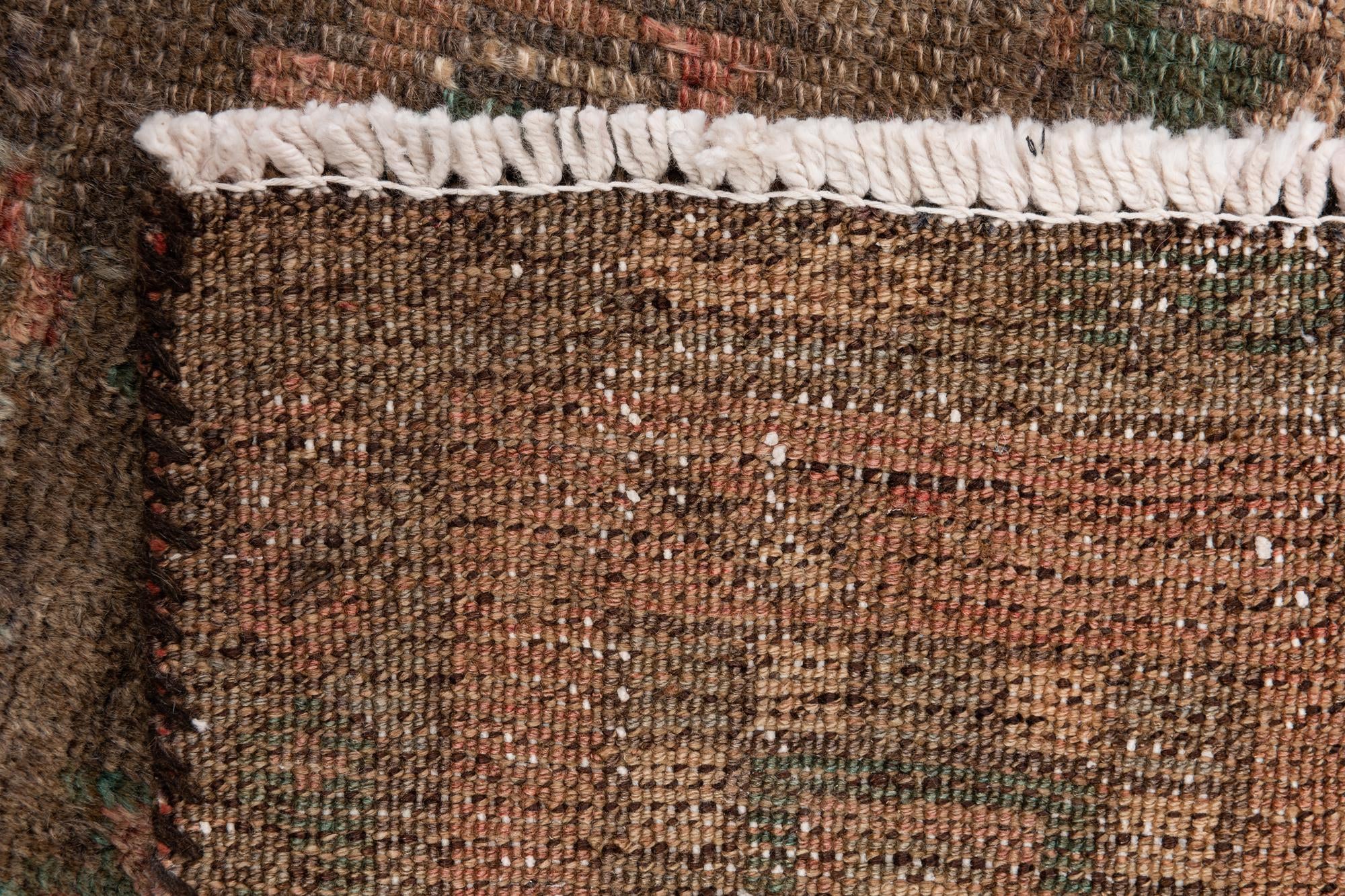 2' 10 x 5' 9 Hand Knotted Ultra Vintage Persian Wool Runner Rug