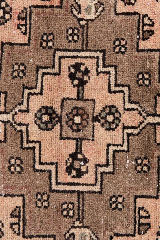2' 6 x 5' 9 Hand Knotted Ultra Vintage Persian Wool Runner Rug