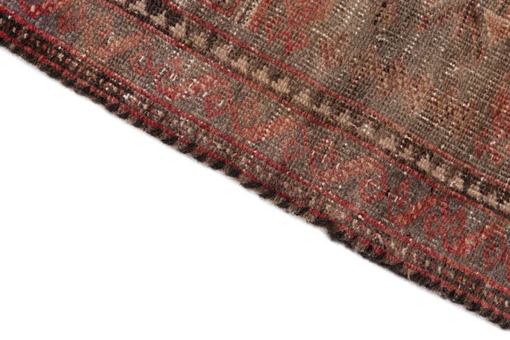 Detail image of 2' 3 x 5' Hand Knotted Ultra Vintage Persian Wool Runner Rug
